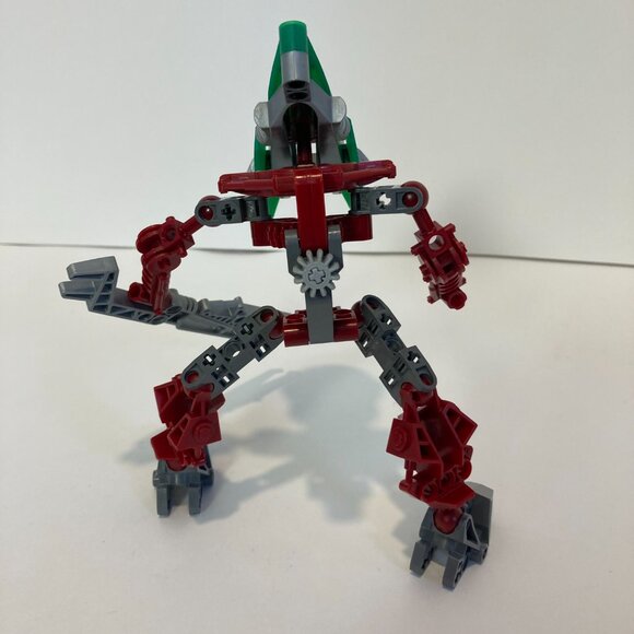 LEGO Bionicle Vahki 8614 Nuurakhu Red Figure With Disc and Manual - Picture 5 of 9